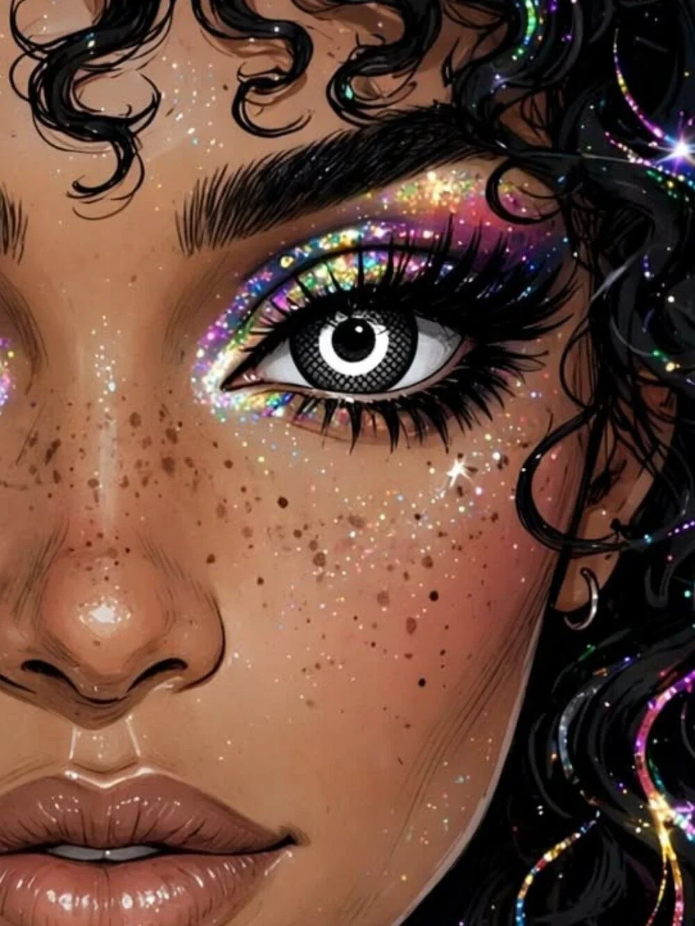 Halloween Color Eye Wear Lenses - Costume Enhancements